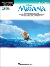 Moana Flute Book with Online Audio Access cover